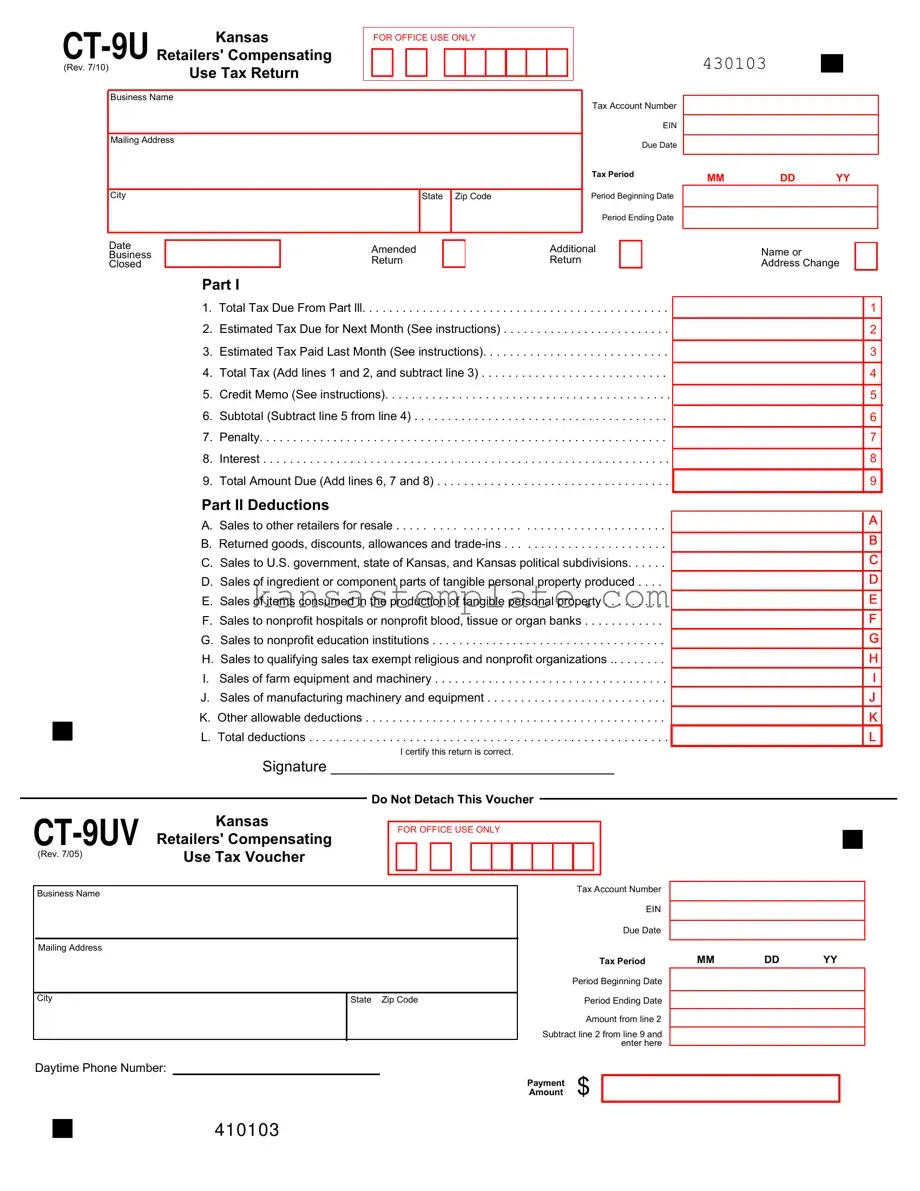 Kansas Ct 9U Template