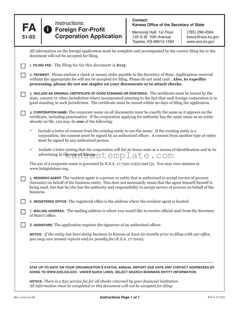 Kansas Fa 51 03 Template