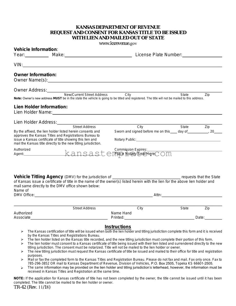 Kansas Tr 42 Template