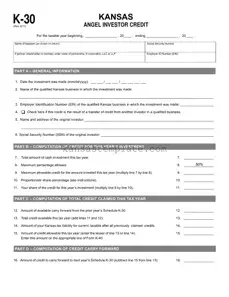 Kansas K 30 Template