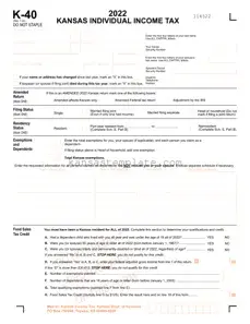 Kansas K 40 Template